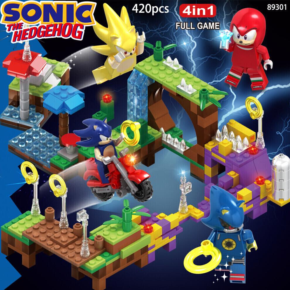 2025 Giocattolo blocchi da costruzione Sonic the Hedgehog 4in1 Super Mouse Regalo di Halloween