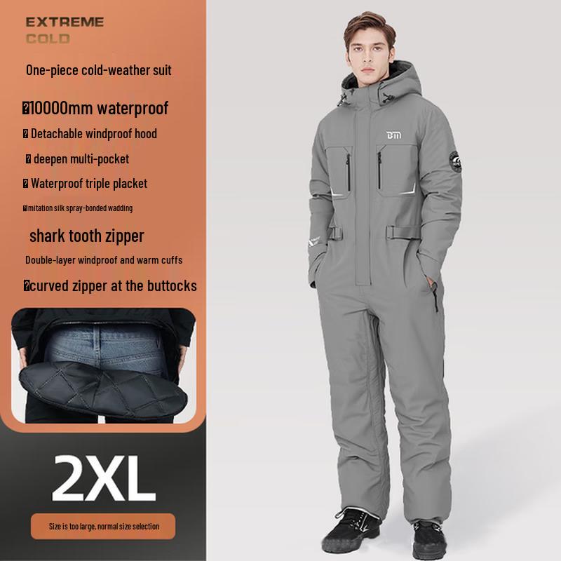 

Qing Ruo Xi Winter Motorcycle Riding Thermal Jacket 2XL