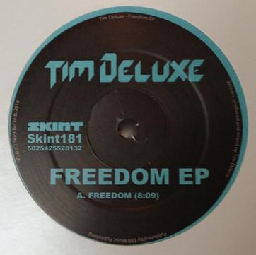 

12-дюймовая пластинка TIM DELUXE - Freedom EP SKINT181 Skint 2010 UK Dance & Electronica Б/У