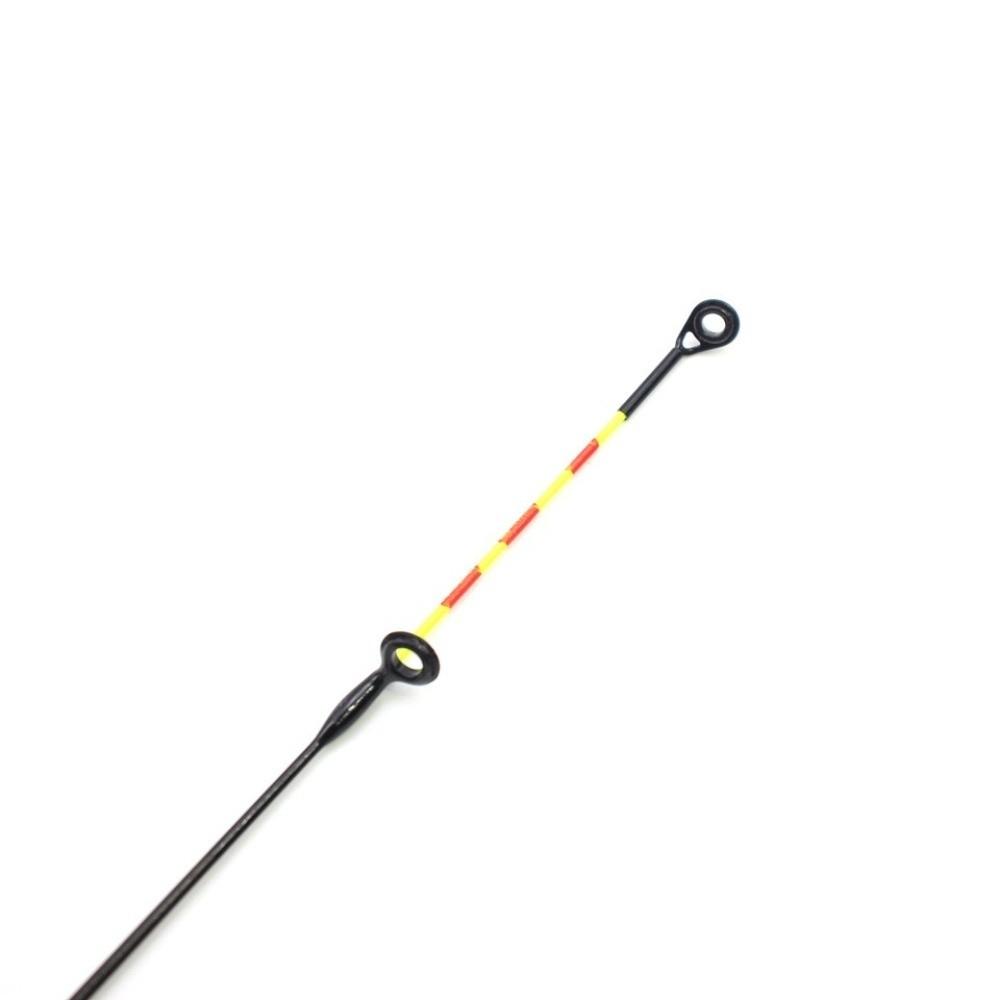 55cm Carbon Fiber Ice Pole Ice Fishing Rods Short Spinning Rod Portable Ice Fishing Outdoor Fishing Winter Season Shrimp Fishing