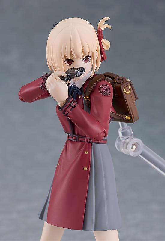 figma Lycoris Recoil Senzoku Nishikigi plastic painted movable figure Non-scale