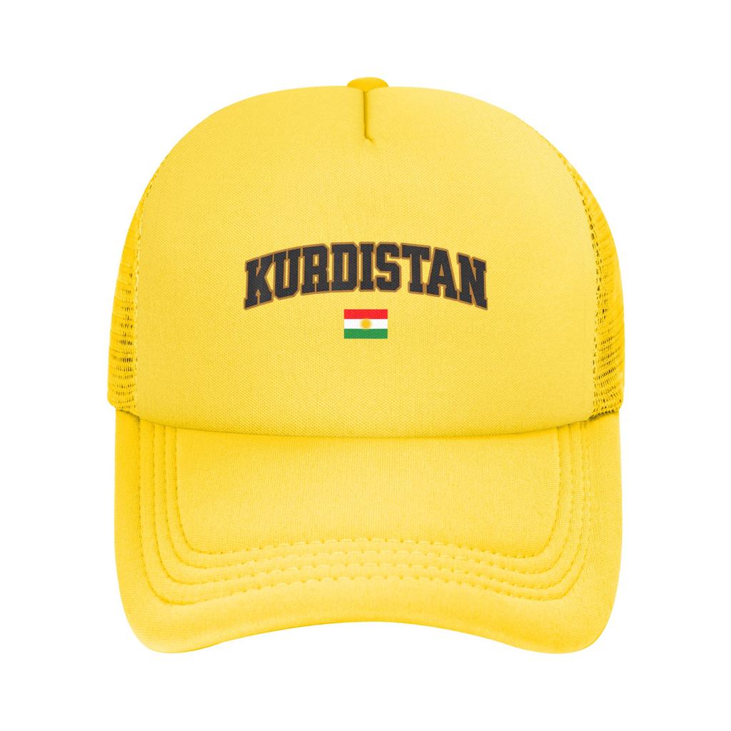 Kurdistan Flag Kurdish Casquette Women Unisex Outdoor Hats Adjustable Snapback Hat Casual Baseball Caps