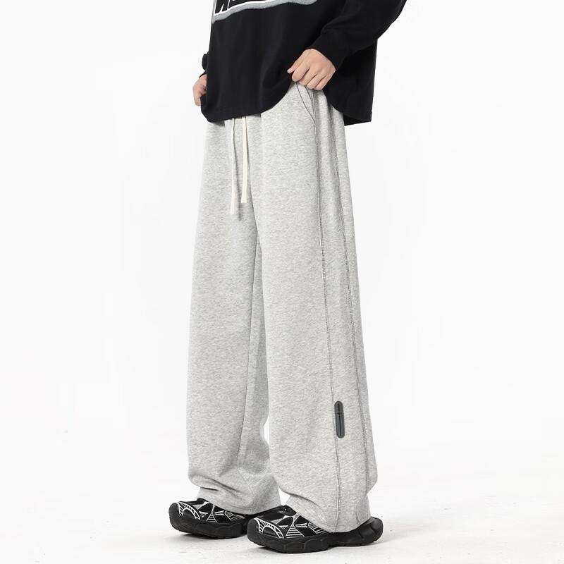 NASA NOAH Men's American Style Straight Leg Sweatpants