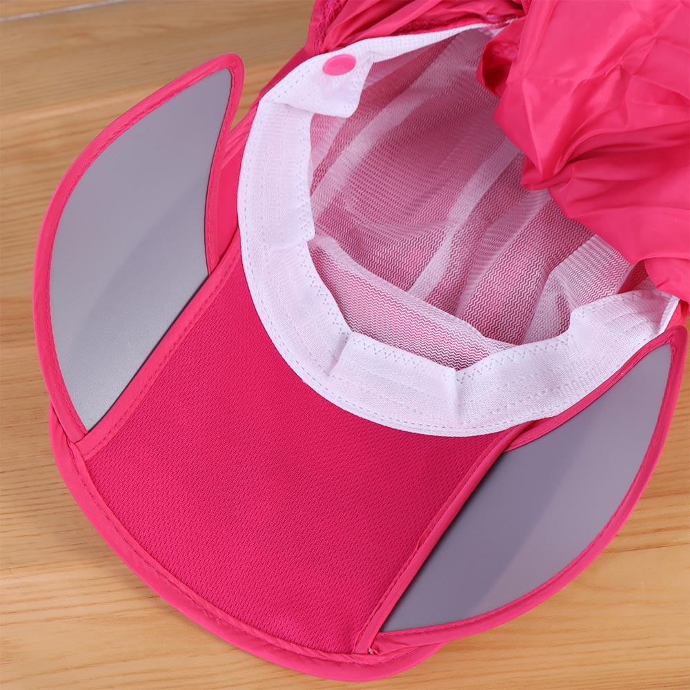 Breathable Wide Brim Bucket Cap UV Protection Bucket Hat with Neck Cover Sun Hat  Outdoor Sports