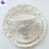 Embossed Rose and Saucer Set Ins Style High Value Coffee Flower Tea Exquisite Afternoon Tea Cup