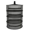 Hanging Basket 8 Layers with Zipper Folding Dry Rack Herb Drying Net Dryer Bag Mesh For Herbs