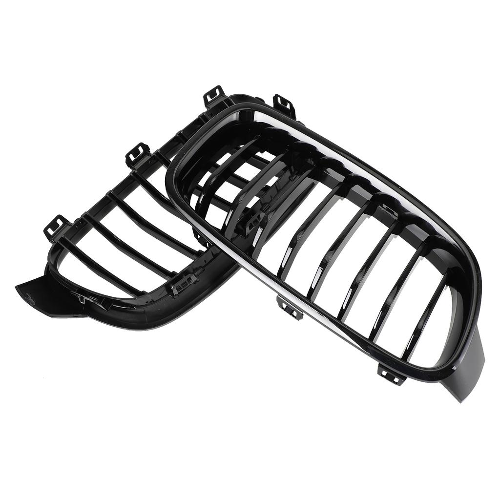Gloss Black Front Kidney Grill Grille Fit BMW 3 Series F30 F31 F35 2012-2019