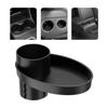 Car Snack Tray Storage Rack Sundries Tray Car Water Cup Holder Box Drink Rack Safety Seat Snack Shelf Automotive Interior