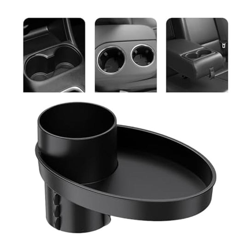 Car Snack Tray Storage Rack Sundries Tray Car Water Cup Holder Box Drink Rack Safety Seat Snack Shelf Automotive Interior