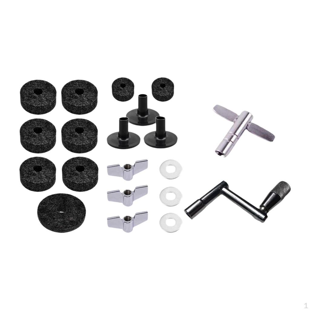 20 -Fach Becken Replacement Cymbal Felt Washer's Pelvic Sleeve And Lowerer Pelvis Cushion