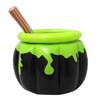Inflatable Cauldron Cooler Halloween Witch Cauldron Ice Bucket Summer Party Drink Container Beverage Holder for BBQ Party Supplies