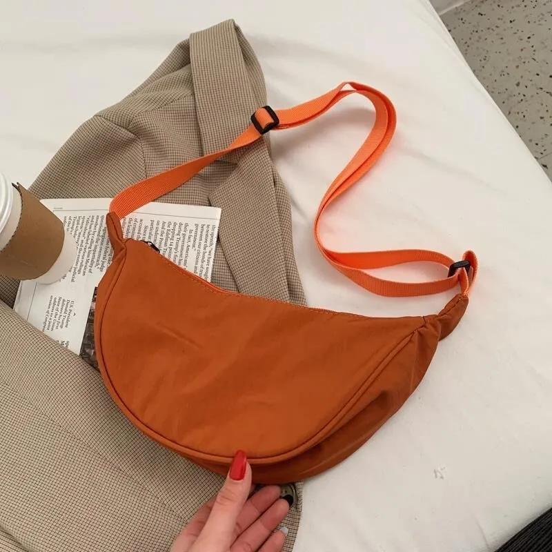moon shaped purse