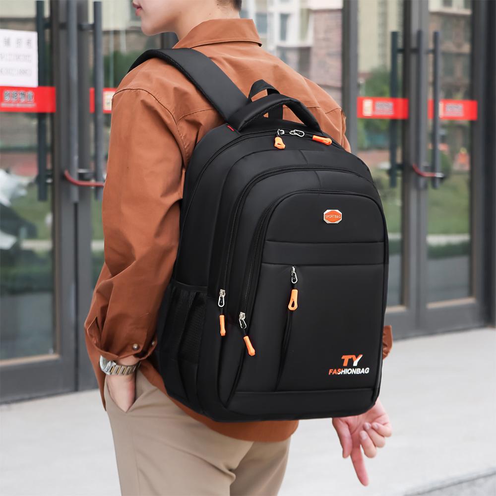 Business commuting men's computer backpack, large capacity multifunctional waterproof travel backpack-ll