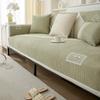 Chenille Sofa Cushion Four Seasons Universal Non-Slip Waffle Sofa Seat Cushions Simple Cloth Modern Sofa Cover