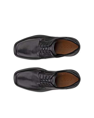 ECCO Elliot Men's Genuine Leather Slip-On Shoes, Black, Size 27.5 Cm, 3E (Product Code: 53290401001)