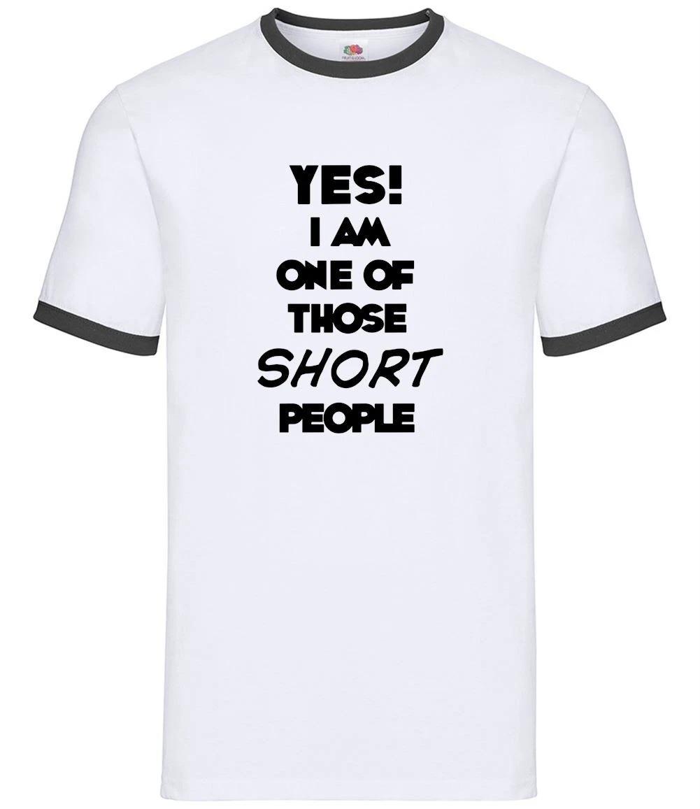 Yes! I Am One Of Those Short People - Mens Ringer - Dwarf Little XXXXL