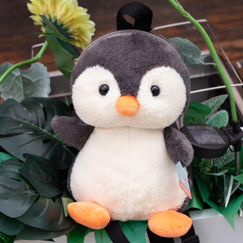 

Чарівний плюшевий рюкзак-пінгвін та лялька 32 cm