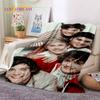 2025 Rock-One Direction Combinatio 1D Star Soft Blanket,Soft Throw Blanket for Home Bedroom Bed Sofa Picnic Travel Cover Gift