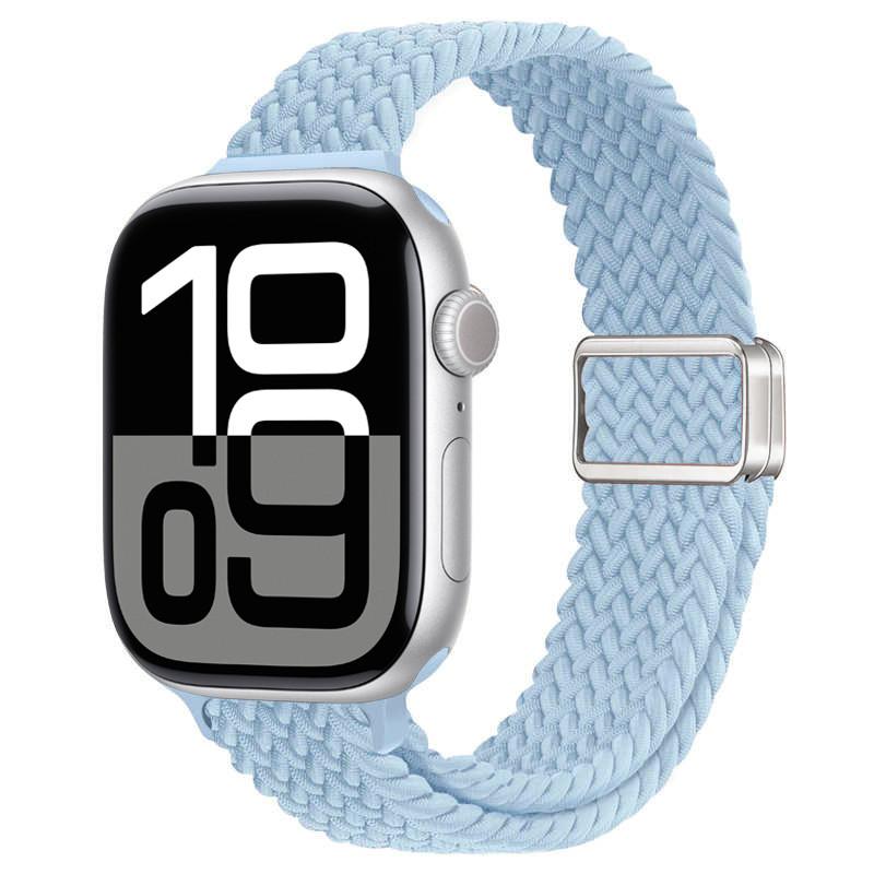 Slim Strap magnetic Braided Band Apple Watch 46mm 42mm Ultra 3 44mm 40mm 45mm 49mm 46mm 41mm iWatch Series 11 10 9 8 7 6 5 4 SE3