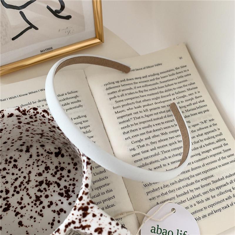 

Универсальная повязка на голову: Ретро французский, корейский сладкий, нескользящий аксессуар для волос в гонконгском стиле