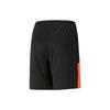 Puma Logo Print Elastic Waist Slim Fit Straight Leg Sports Shorts Men Bottoms Black 658042-48
