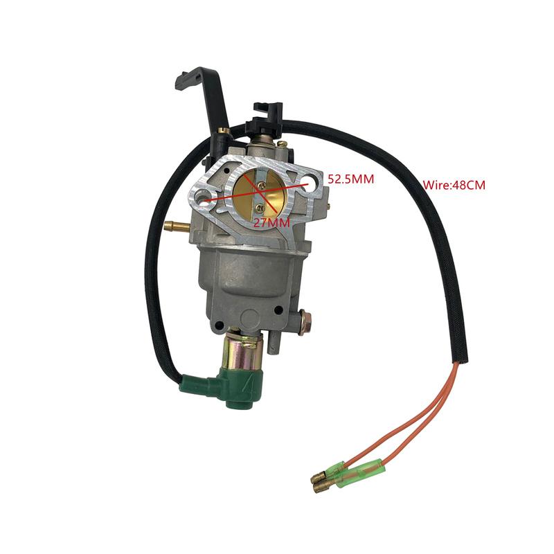 Generator Carburetor For EG6500 5kw 6.5kw 8KW Genset Parts With Choke Lever