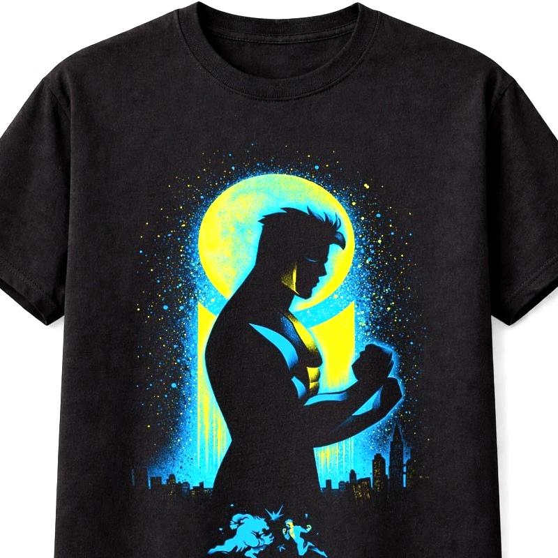 Viltrumite Hero Invincible Silhouette City Power Graphic TShirt Unisex S5XL S