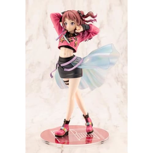 Kotobukiya Gakuen Idolmaster Hanaumi Saki -Fighting My Way- 1/7 Scale, Approximately 240mm, PVC Pre-painted Figure
