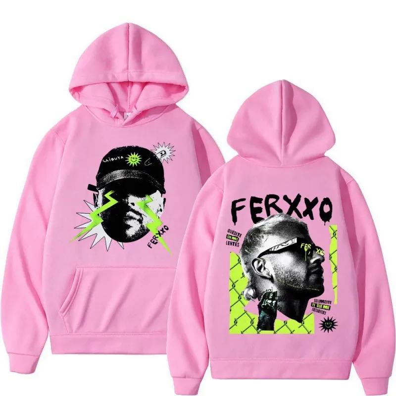 Feid Ferxxo European Size Men's Hoodies - Autumn/Winter Collection