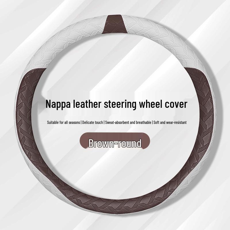 Cadillac Steering Wheel Cover for XT4, XT5, XT6, CT4, CT5, XTS, ATSL - Non-slip, All-Season Grip