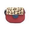 Vibrant Colorblock Saddle Bag – 19cm Crossbody