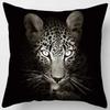 Animal World Tiger Lion Print Pattern Pillowcase Living Room Sofa Cushion Cover Bedroom Bedside Home Decoration 45x45cm