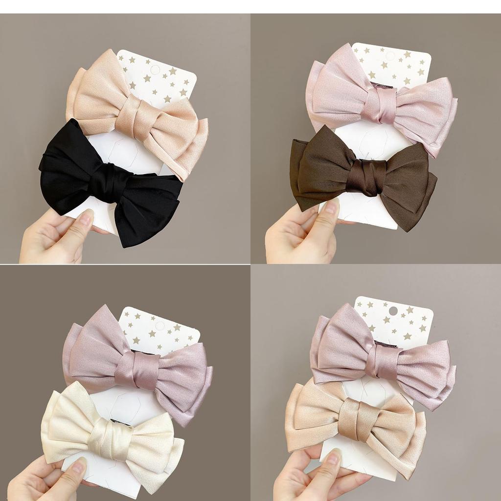 Langzu Ribbon Scrunchie Hair Hair Hair Set of Parent and Child Hair Hair Korean Perfect for Entrance and Graduation Ceremonies and Ash Ties,