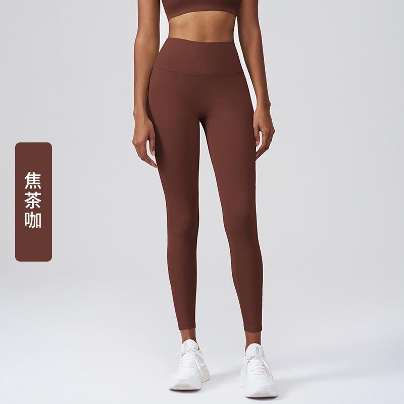 Weiman Back Pocket Tooling Yoga Pants Women's High Waist Hip Lift Sports Fitness Pants Versatile Exterior Leggings