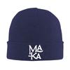 Rapper Maka Logo Merch 2025 Knitted Hats Quality Fashion Idea Unisex Headwear Knitted Caps