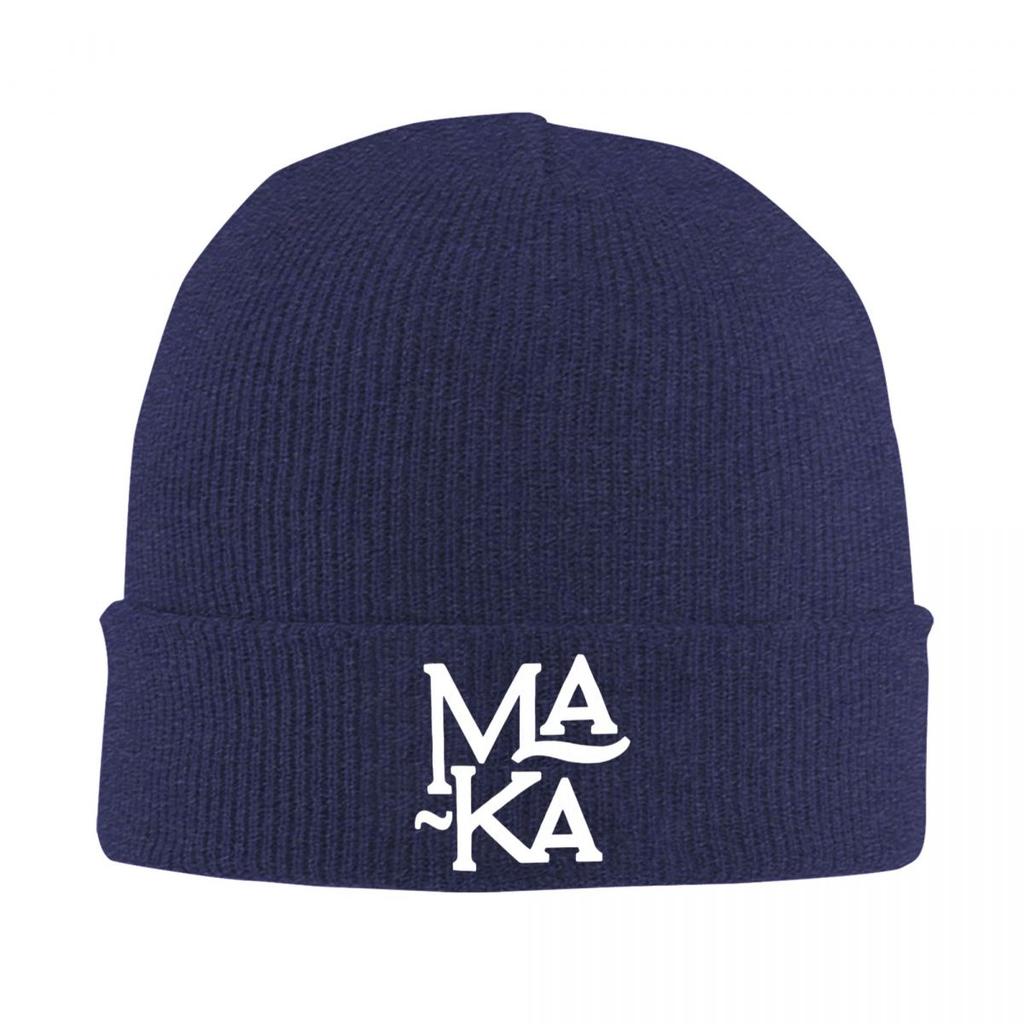 Rapper Maka Logo Merch 2025 Knitted Hats Quality Fashion Idea Unisex Headwear Knitted Caps