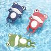ASWJ Bath Toys for Toddlers Chain Clockwork Swim Backstroke Little Frog Baby Bathe Cute Appease Animal Toy Gift Bath Toys Kids