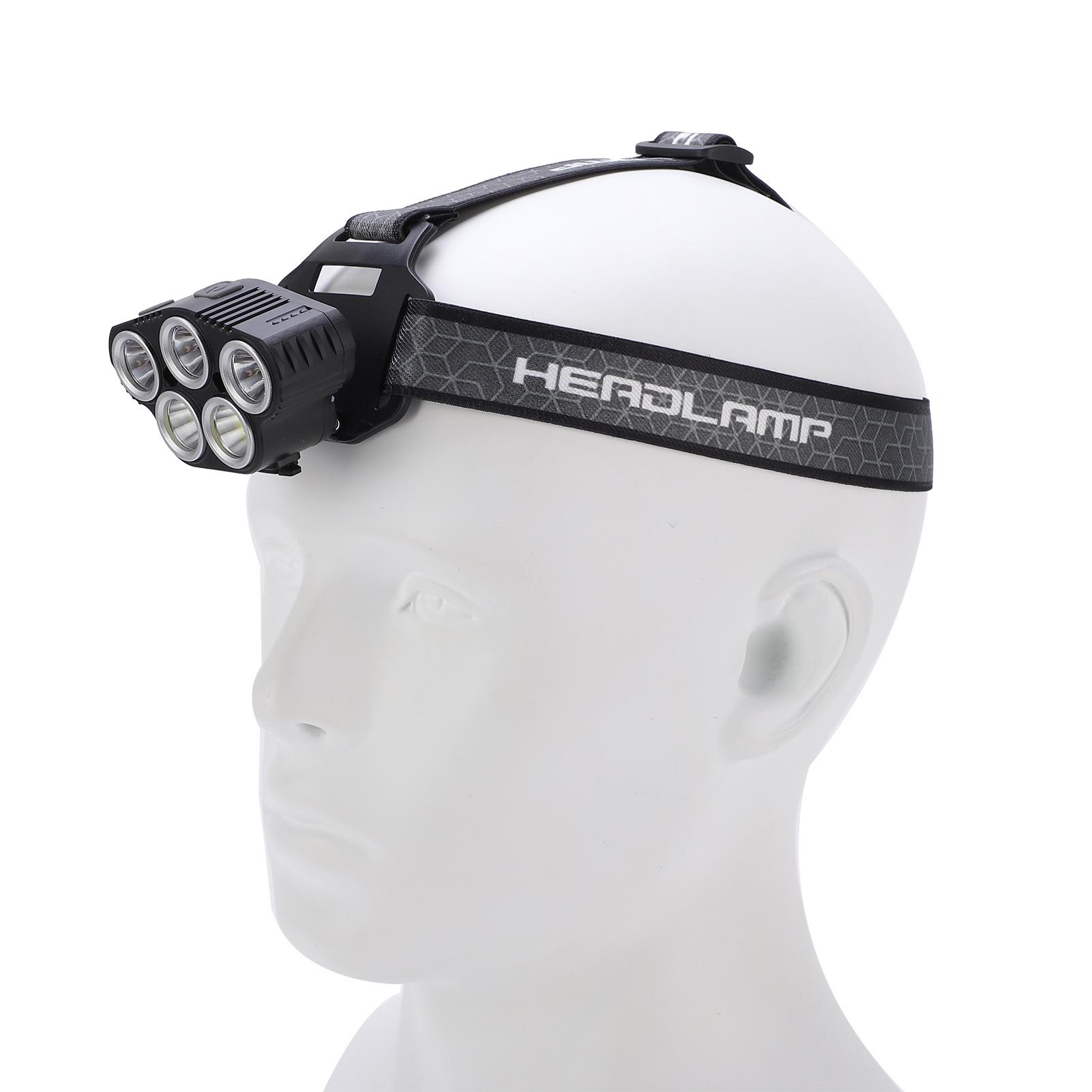 

Headlamp Rechargeable IPX4 Waterproof Six Levels Adjustable Easily Use Infrared Sensor System COB Sensor Headlight