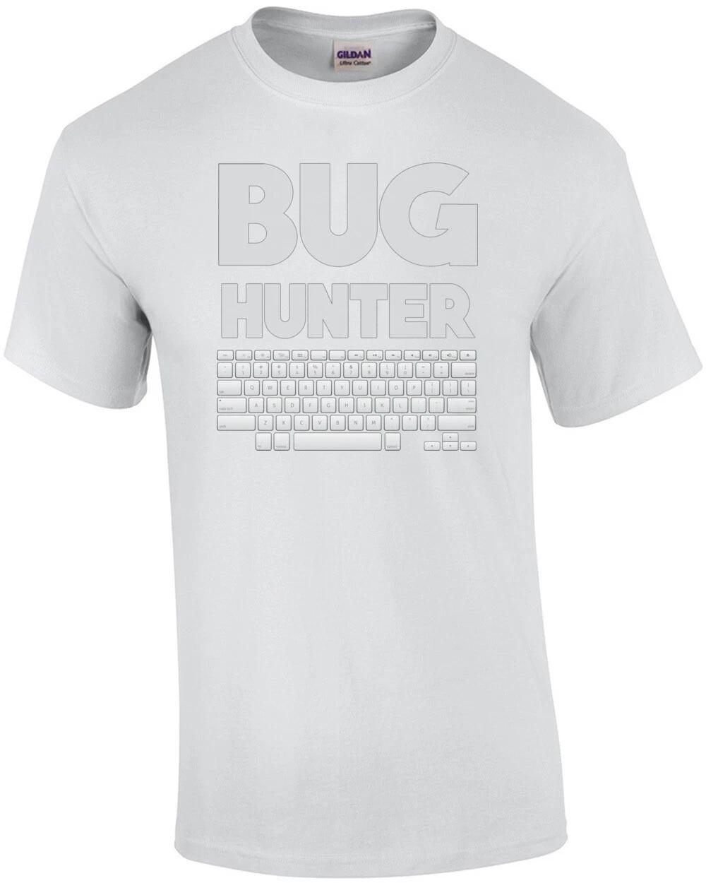 Bug Hunter - Funny Programmer Coder T-Shirt S