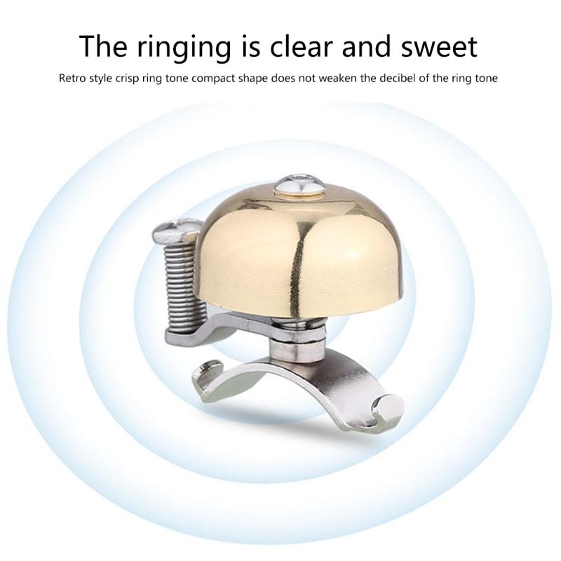 Safety Cycling Handlebars Sound Alarm Bicycles Handlebars Bells Bicycles Bells Clear Ringing Bells Mountain Bike Horn