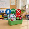 8pcs Yes/No KT Board Right/Wrong Hand Held Response Card Hold Up The Sign  School Competition