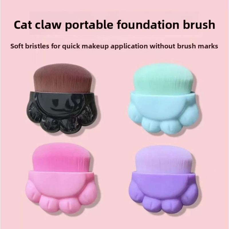 Noul Pensulă Magică de Machiaj Pisică Fără Cicatrici Nu Consumă Pudră și Este Portabilă pentru Machiaj