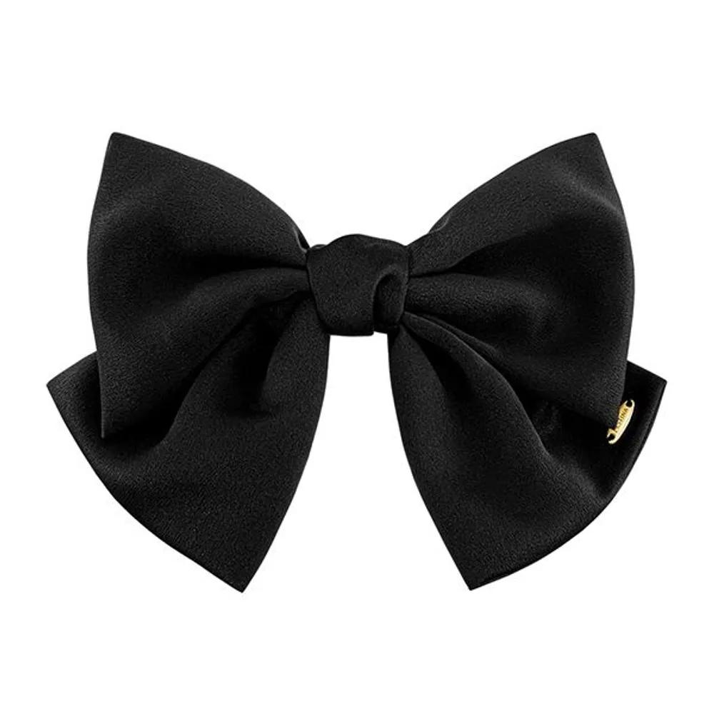 LALA J Satin Ribbon Hairpin - Black (JALJHP3BS802FA000)
