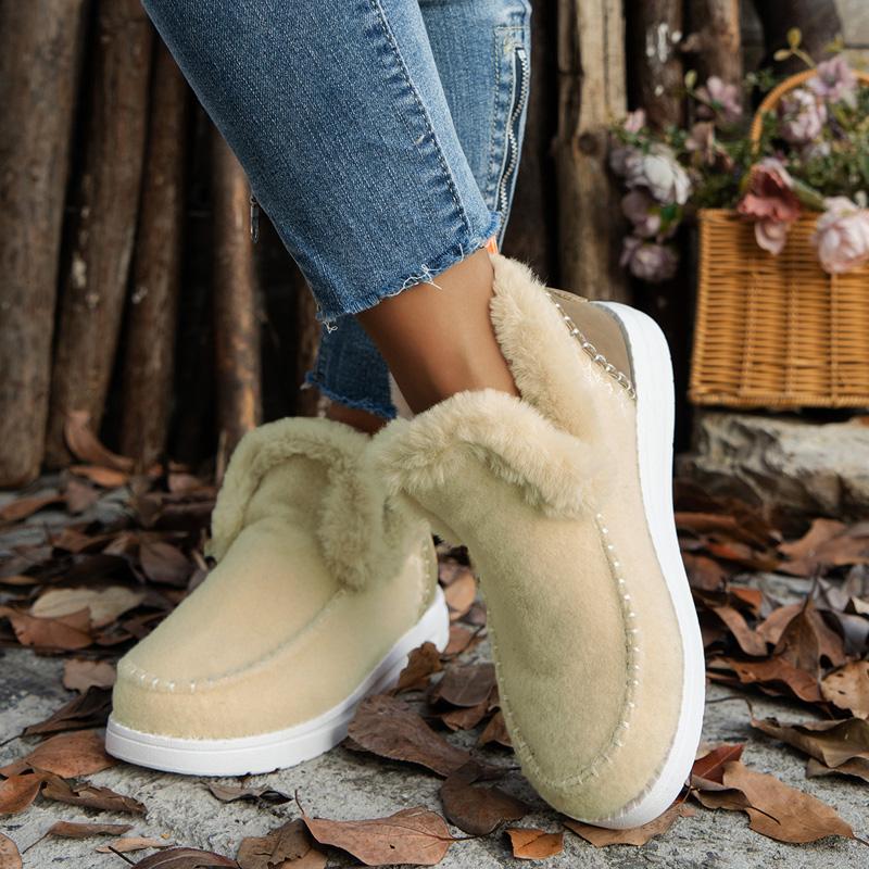 Boots Woman Snow Keep Warm Women Shoes Waterproof Women Booties Platform Ankle Boots Lightweight Boots For Women Botas Mujer