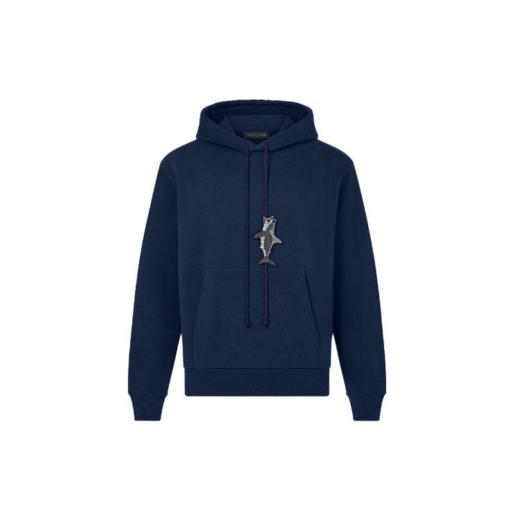 LOUIS VUITTON SS21 Sweatshirt Men's Blue 1A8R2R