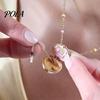 Openable Heart Charm Necklace, Box Pendant with Mini Figurine, Women Tiny Locket Gift for Wife Girlfriend Anniversary Sale Goods