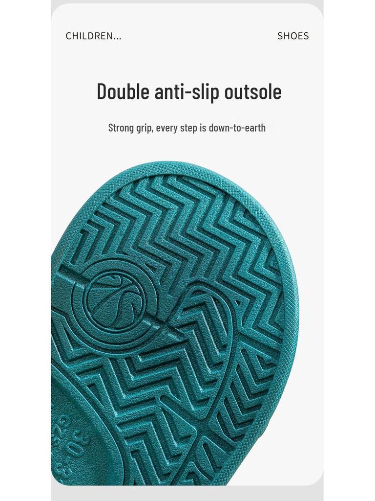 Kinder Anti-Rutsch Sommer Hausschuhe für Jungen & Mädchen, Alter 6-12, für Zuhause & Bad