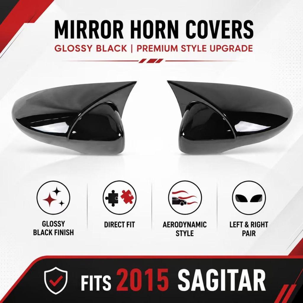 Rearview Mirror Cover Shell for 2015 Volkswagen Sagitar Car Accessories