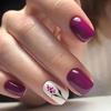 Nail Art 24 Pieces Small Fresh Collection Color Flower Plaid Corrugated Short Wearing Nail Piece