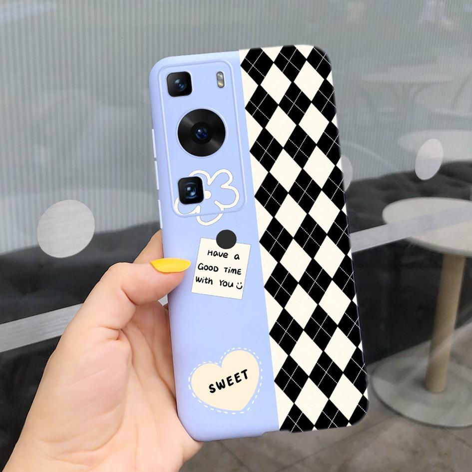 For Huawei P60 Pro Case 2023 New Fashion Patterns Slim Thin Back Cover For Huawei P60 LNA-LX9 P 60 P60 Art Soft Phone Case Coque